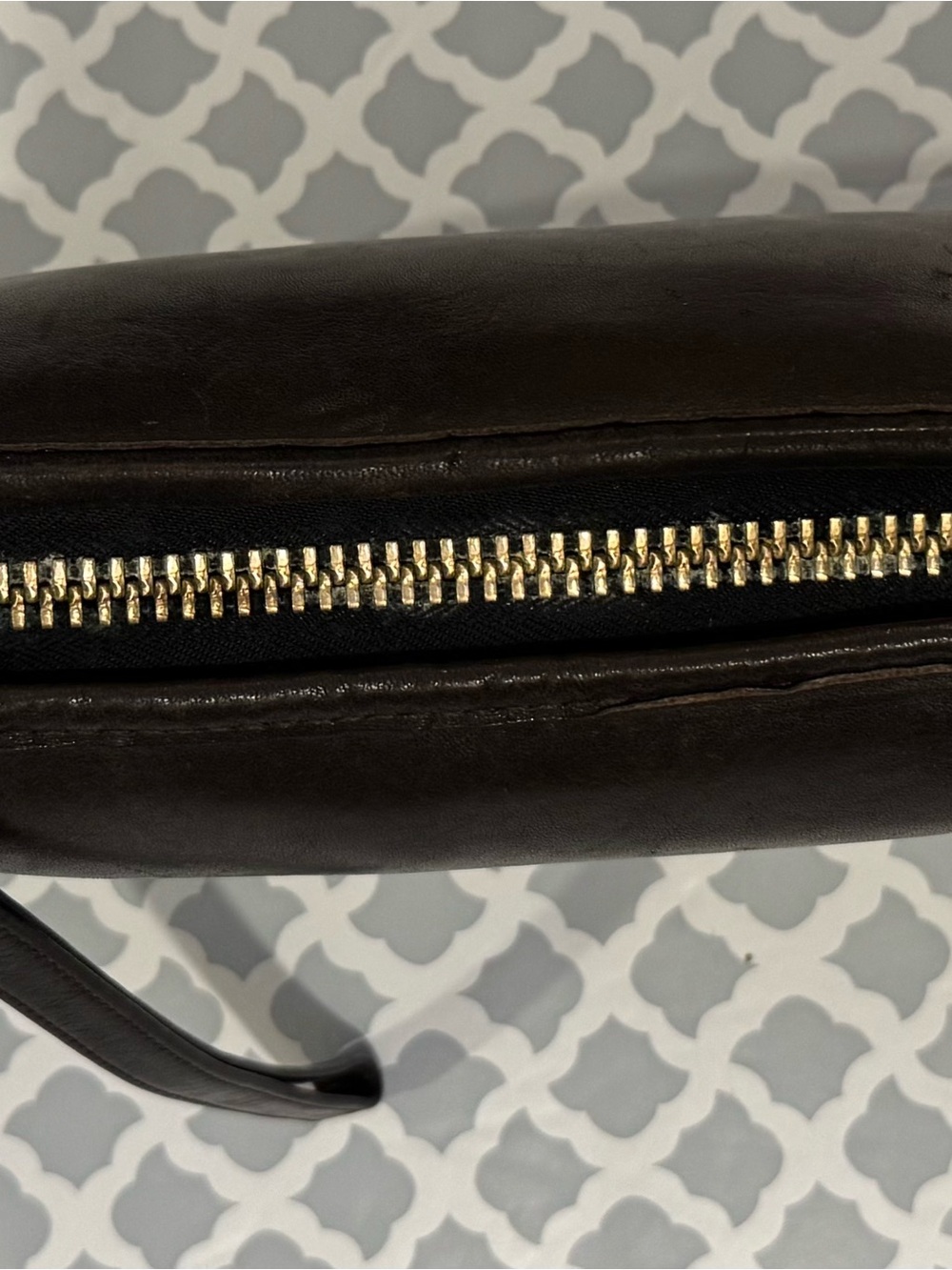 Coach 1970’s Basic Bag made in NYC with Gold Talon Zipper and ⚓️ hardware ⚓️ - Picture 10 of 15